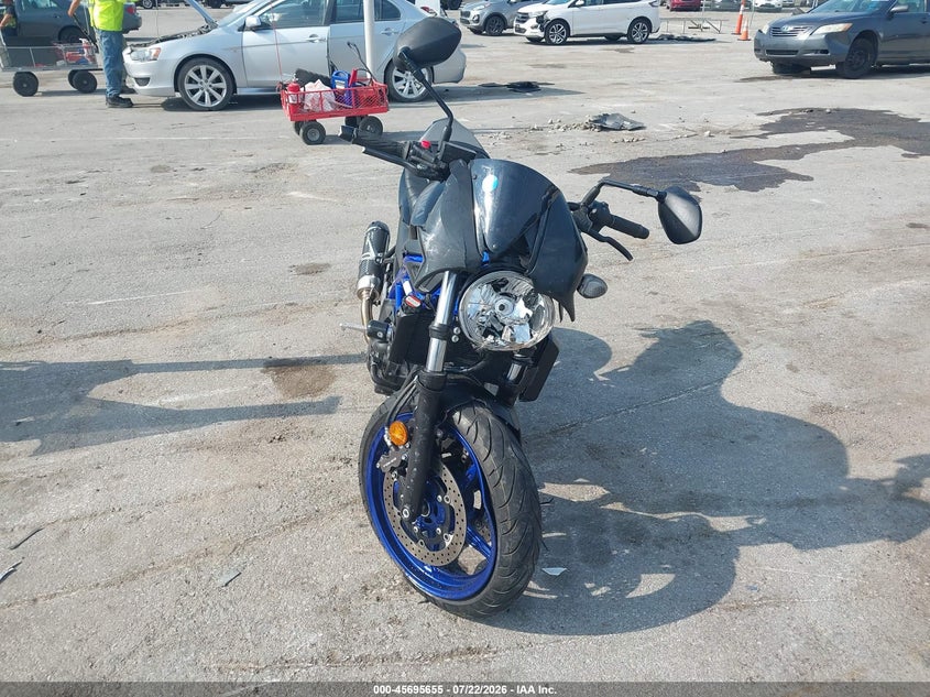 2019 Suzuki Sv650 A/X VIN: JS1VP55BXK7101026 Lot: 45695655