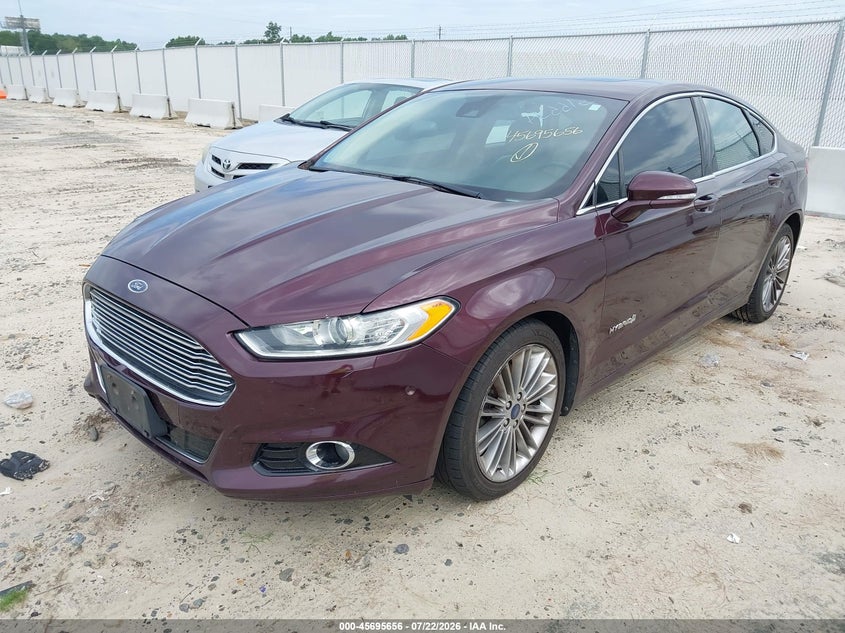 Vin: 3fa6p0lu3dr382959, lot: 46194284, ford fusion hybrid se 20132