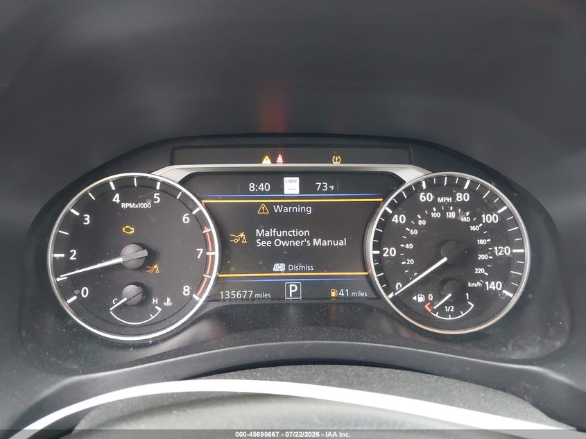 2019 Nissan Altima 2.5 Sl VIN: 1N4BL4EV2KC174929 Lot: 45695667