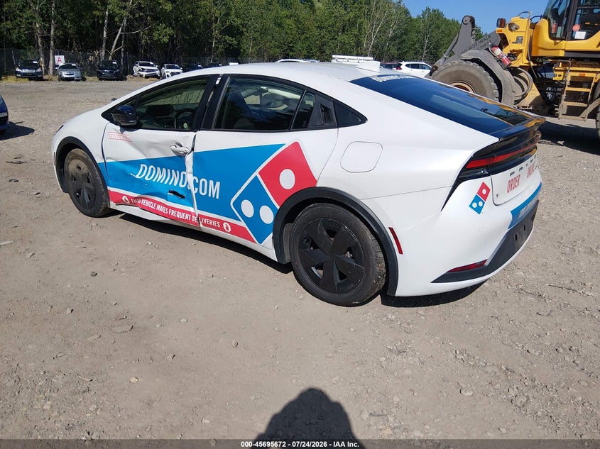 Vin: jtdadabu5p3003368, lot: 46194300, toyota prius le awd-e 20233