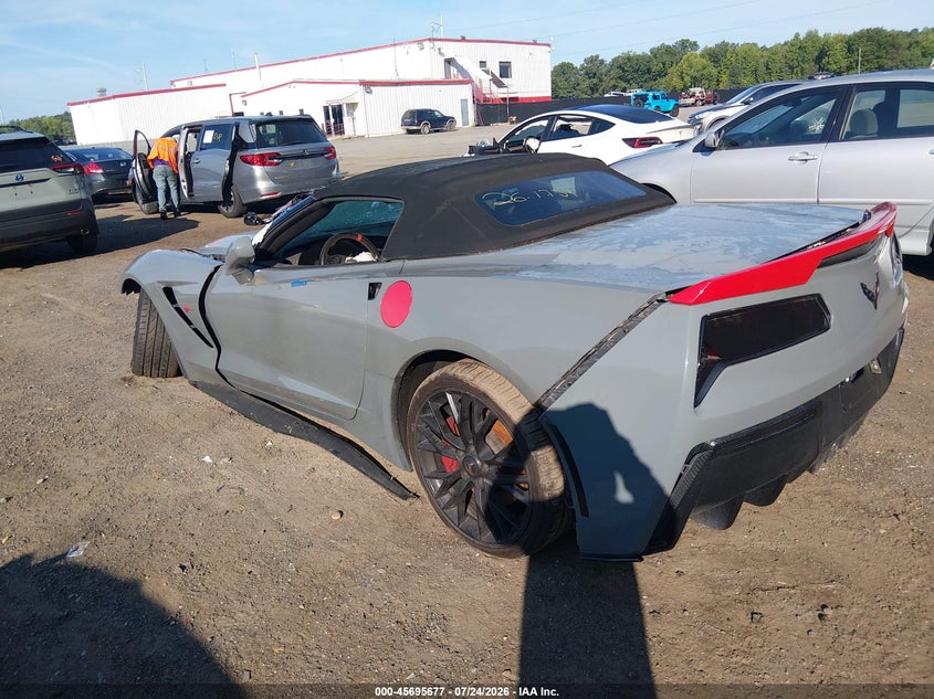 Vin: 1g1yk3d78e5121657, lot: 46194305, chevrolet corvette stingray z51 20143