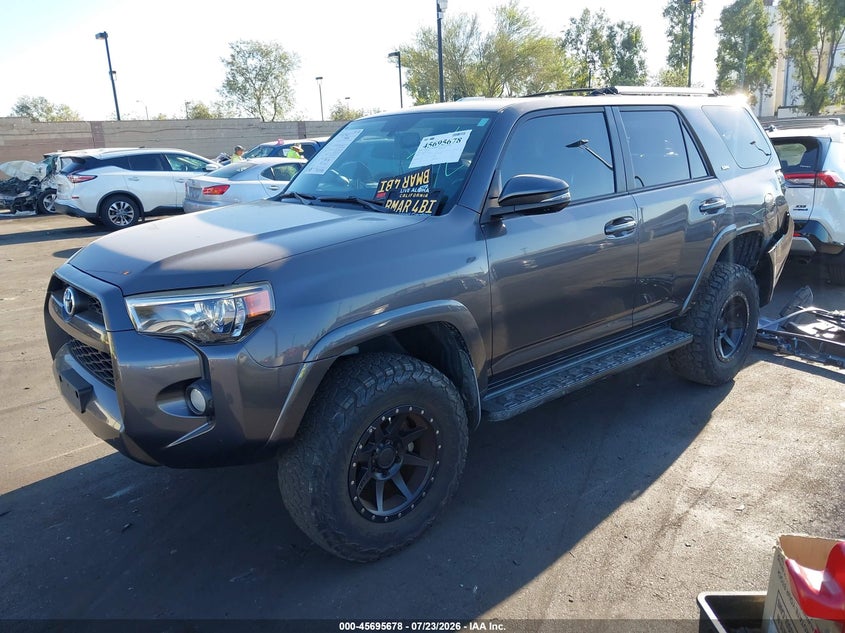 Vin: jtebu5jr9f5265594, lot: 46194306, toyota 4runner sr5 premium 20152