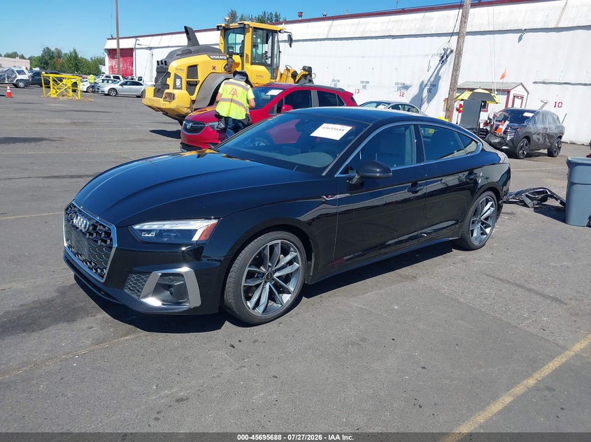 Vin: waufacf55ra123566, lot: 46194317, audi a5 sportback premium plus 45 tfsi quattro s tronic 20242