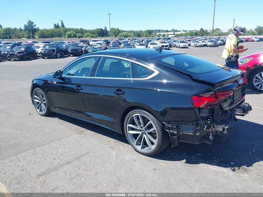 Vin: waufacf55ra123566, lot: 46194317, audi a5 sportback premium plus 45 tfsi quattro s tronic 20243