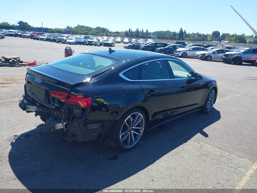 Vin: waufacf55ra123566, lot: 46194317, audi a5 sportback premium plus 45 tfsi quattro s tronic 20244