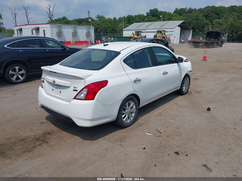 Vin: 3n1cn7ap7jl818917, lot: 46194327, nissan versa 1.6 sv 20184