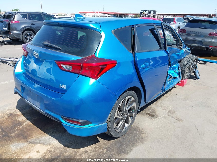 Vin: jtnkarje4jj558073, lot: 46194330, toyota corolla im 20184