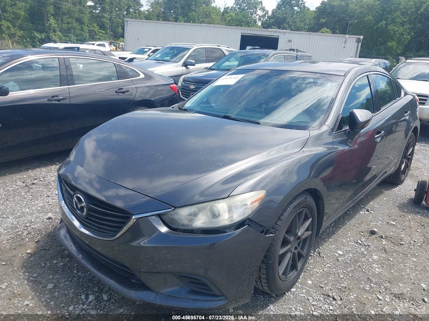 Vin: jm1gj1u59g1451861, lot: 46194332, mazda mazda6 i sport 20162