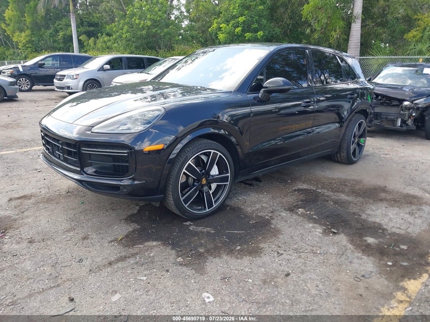 2019 PORSCHE CAYENNE SPORT UTILITY VEHICLE 4.0L V-8 DI, DOHC, VVT, TURBO, 541HP