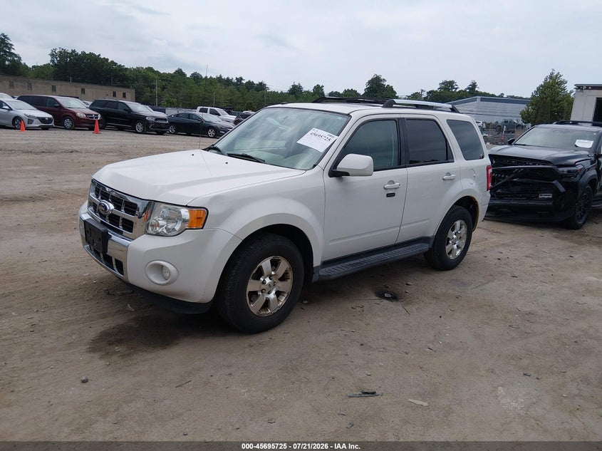 Vin: 1fmcu0eg3ckc75115, lot: 46194353, ford escape limited 20122
