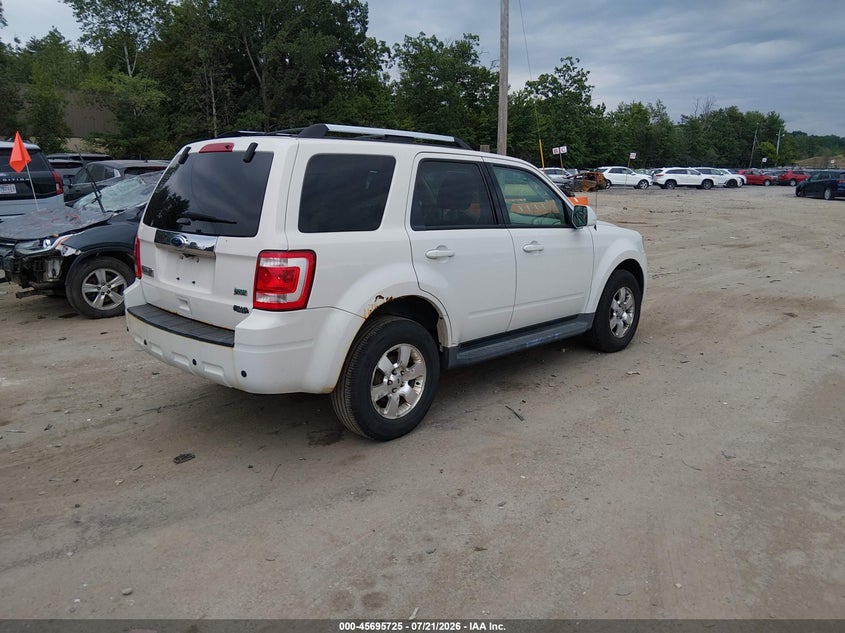 Vin: 1fmcu0eg3ckc75115, lot: 46194353, ford escape limited 20124