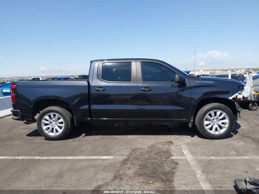 2022 Chevrolet Silverado 1500 2Wd Short Bed Custom VIN: 1GCPABEK1NZ588463 Lot: 45695727