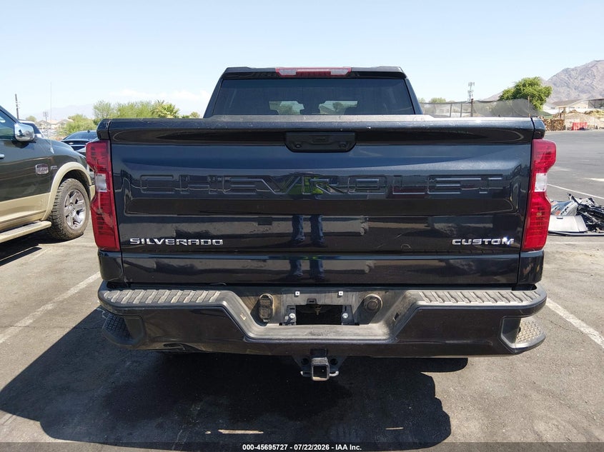 2022 Chevrolet Silverado 1500 2Wd Short Bed Custom VIN: 1GCPABEK1NZ588463 Lot: 45695727