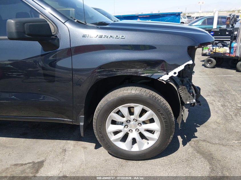 2022 Chevrolet Silverado 1500 2Wd Short Bed Custom VIN: 1GCPABEK1NZ588463 Lot: 45695727