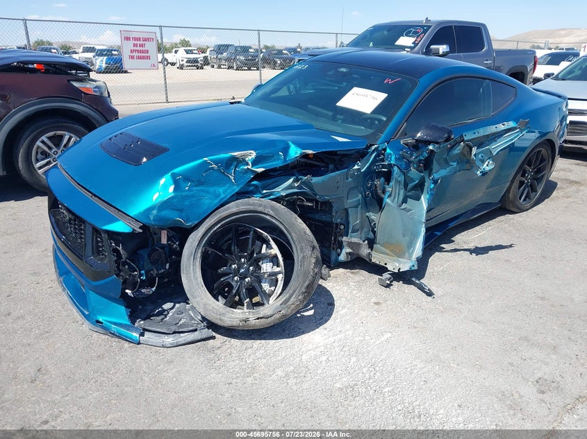 Vin: 1fa6p8cf6t5406804, lot: 46194384, ford mustang gt fastback 20262