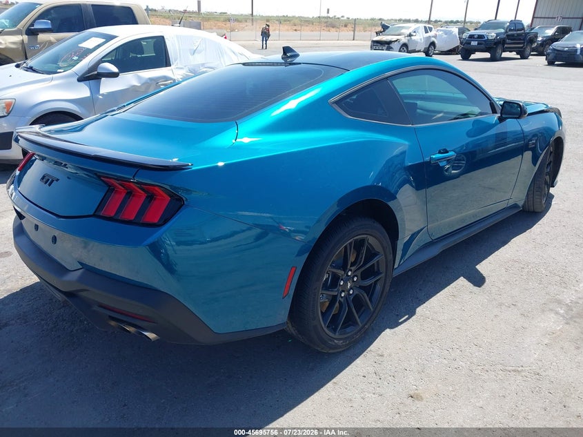 Vin: 1fa6p8cf6t5406804, lot: 46194384, ford mustang gt fastback 20264