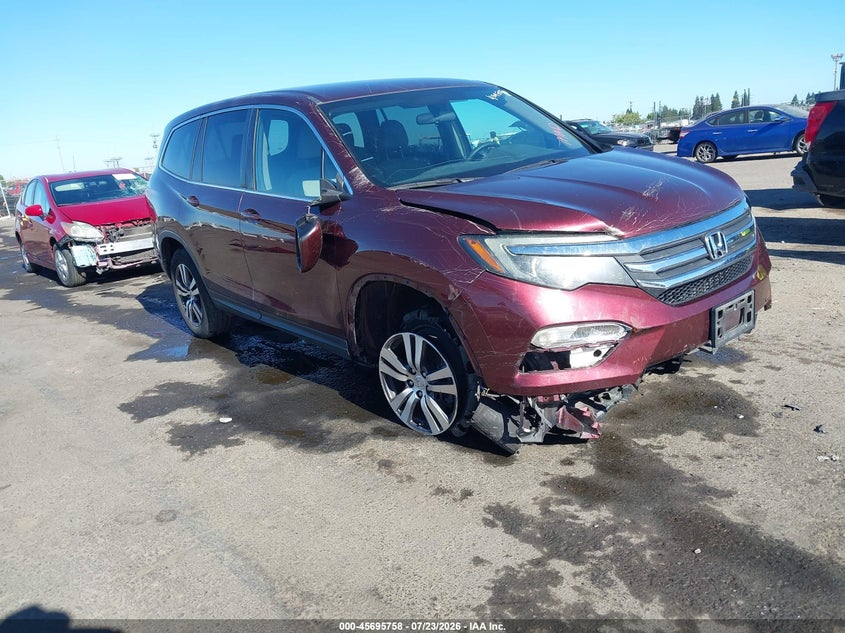 Vin: 5fnyf6h35jb038748, lot: 46194387, honda pilot ex 2018 img_1