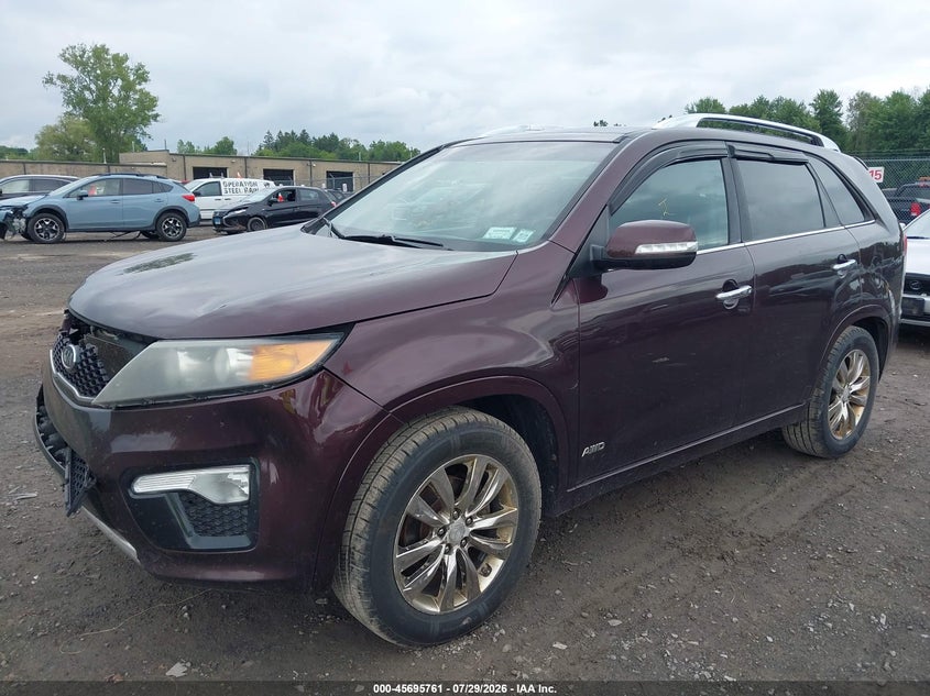 Vin: 5xykwda27cg189260, lot: 46194389, kia sorento sx v6 20122