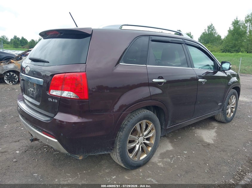 Vin: 5xykwda27cg189260, lot: 46194389, kia sorento sx v6 20124