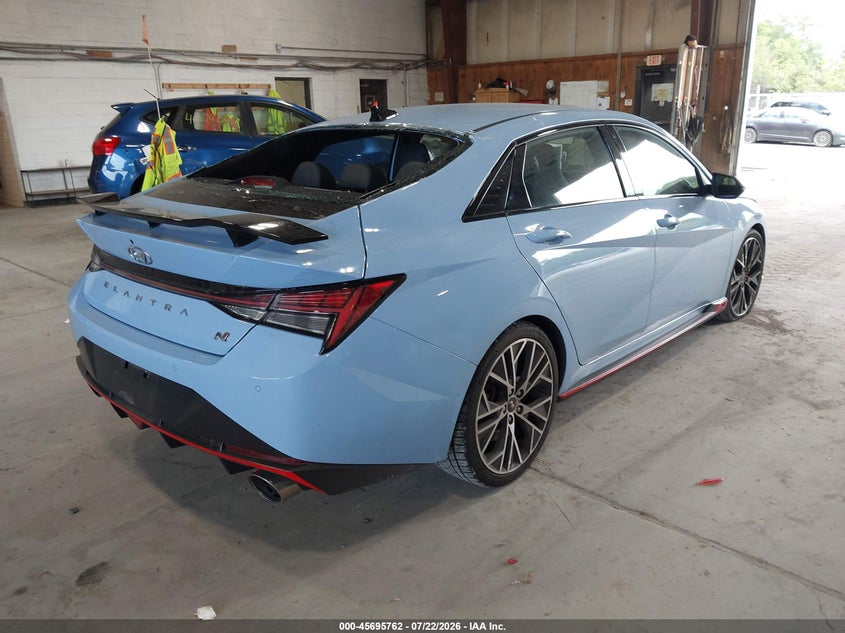 2022 HYUNDAI ELANTRA N auction photo 4