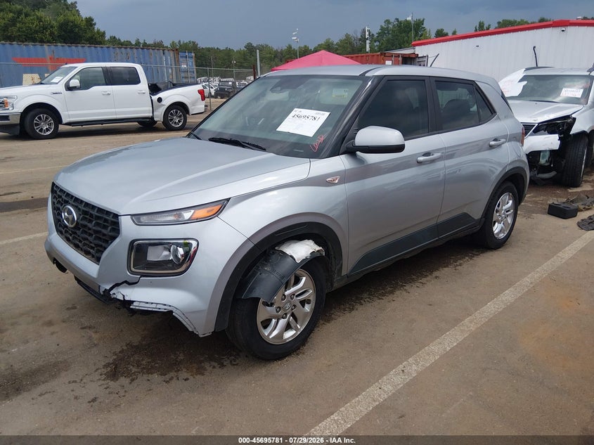 Vin: kmhrb8a35pu220595, lot: 46194409, hyundai venue se 20232