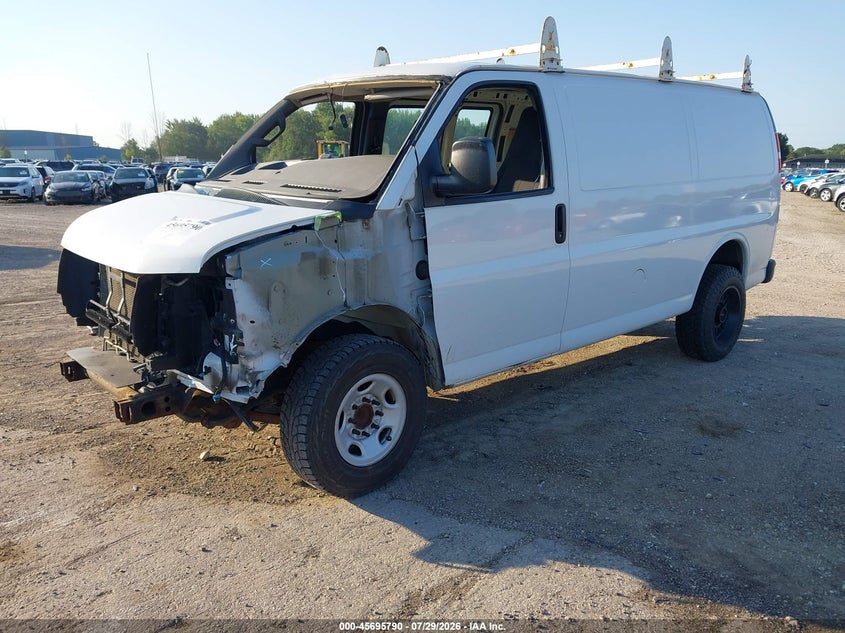 Vin: 1gtw7afg2j1905741, lot: 46194418, gmc savana 2500 work van 20182
