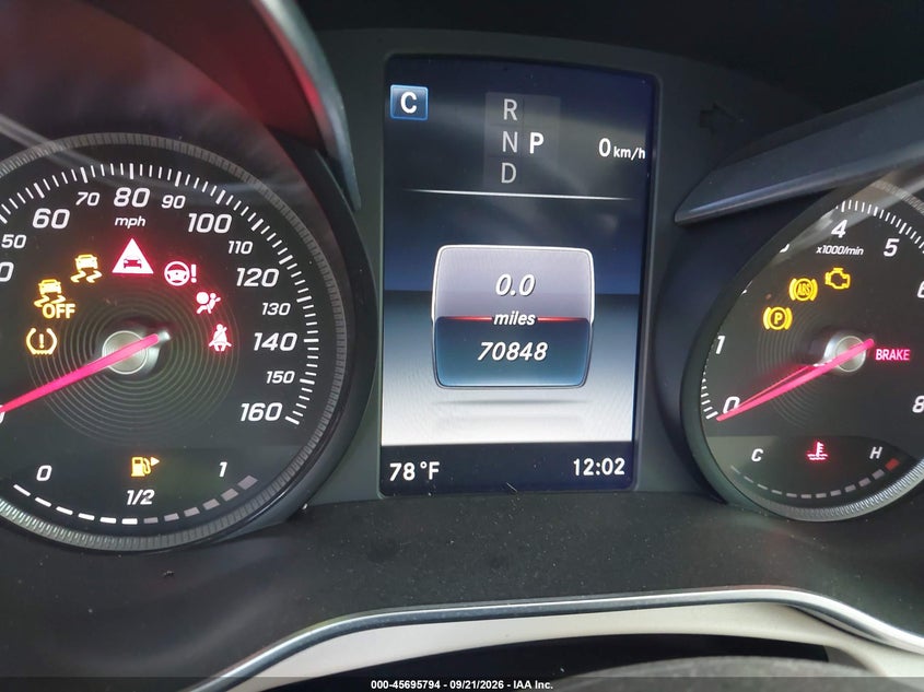 2018 MERCEDES-BENZ GLC 300 auction photo 7