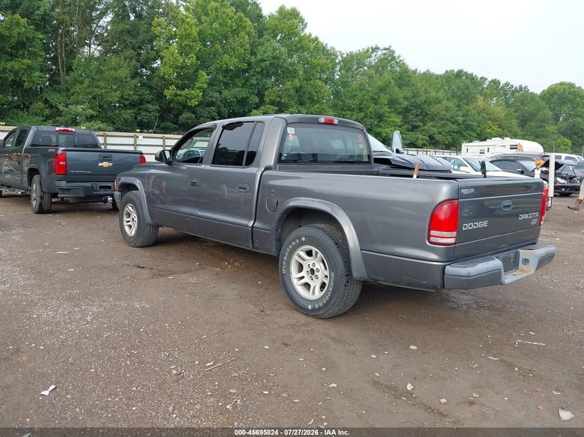 2003 DODGE DAKOTA TRUCK 3.9L V-6 175HP