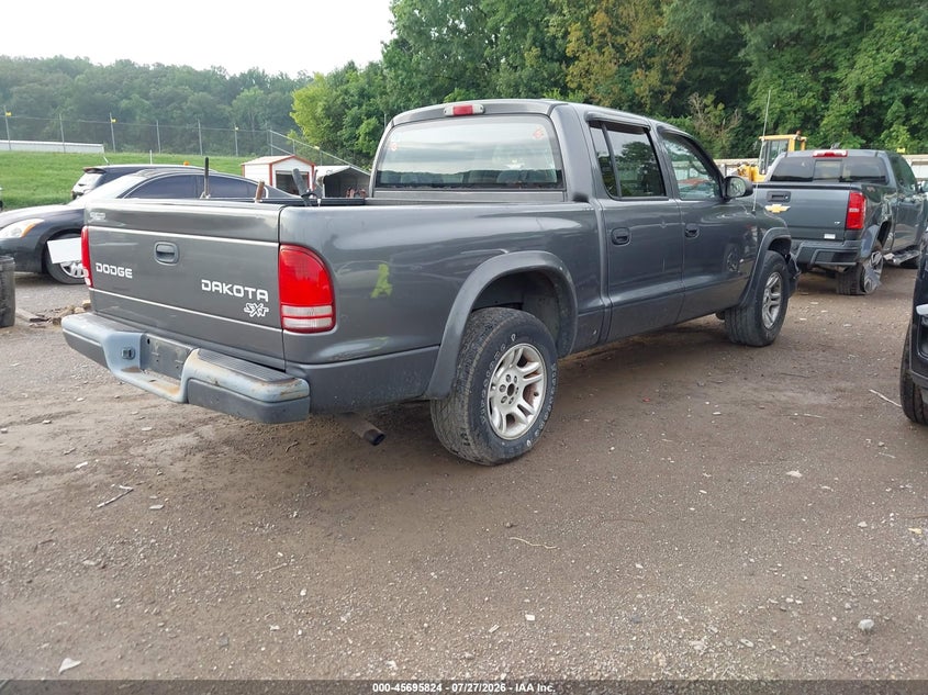 2003 DODGE DAKOTA TRUCK 3.9L V-6 175HP