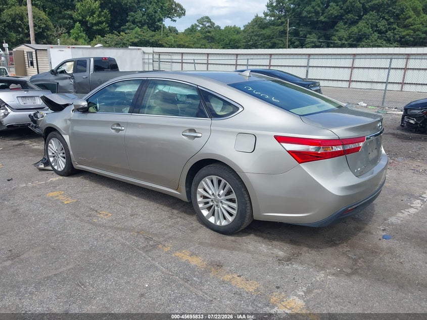 2014 TOYOTA AVALON HYBRID auction photo 3