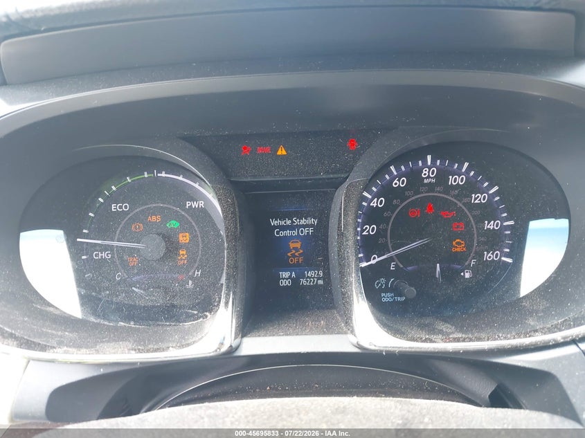2014 TOYOTA AVALON HYBRID auction photo 7