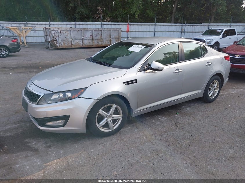 Vin: knagm4a73d5353635, lot: 46194516, kia optima lx 20132
