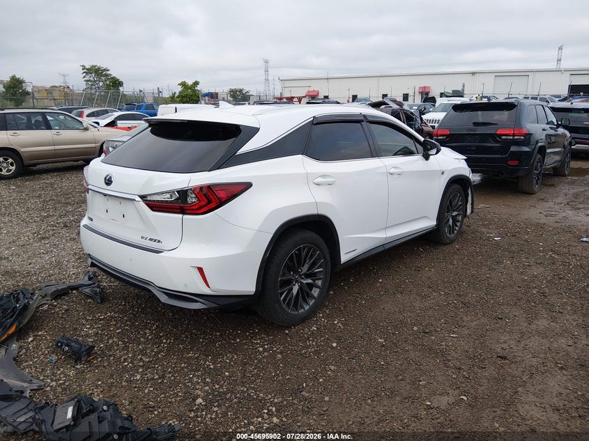 LEXUS RX 450H 2017 VIN 2T2BGMCA1HC012753