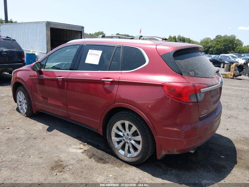 Vin: lrbfxdsa3hd044810, lot: 46194534, buick envision essence 20173