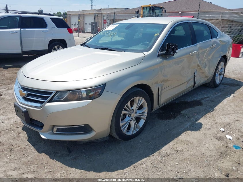 Vin: 2g1125s38e9205428, lot: 46194538, chevrolet impala 2lt 20142