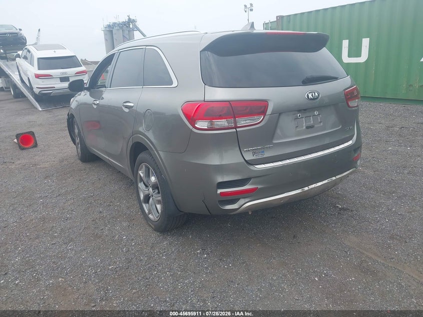 Vin: 5xypkda55hg305056, lot: 46194539, kia sorento 3.3l sx 20173