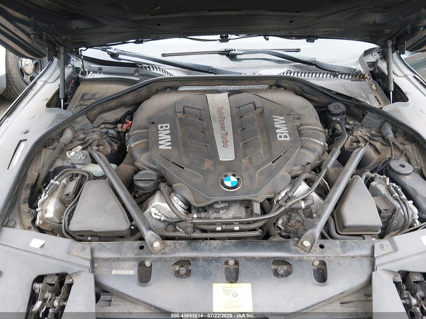 2013 BMW 750Li xDrive VIN: WBAYF8C54DDE59358 Lot: 45695914