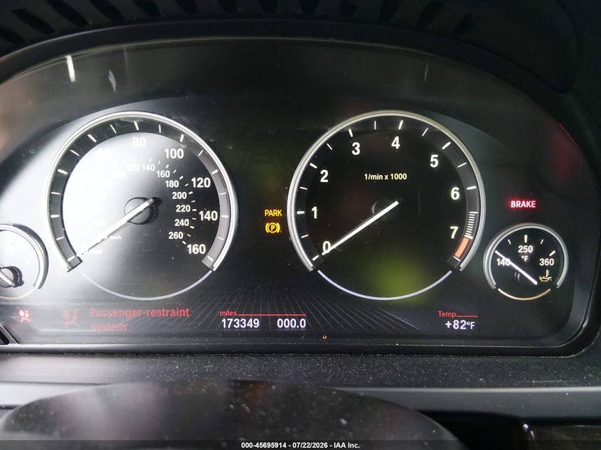2013 BMW 750LI auction photo 7