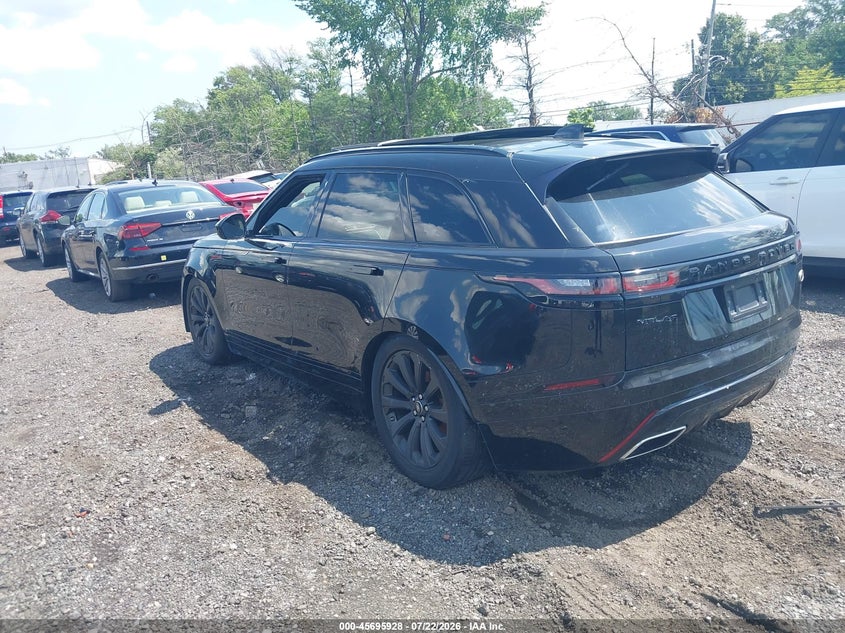 Vin: salyl2fv5ka225710, lot: 46194556, land rover range rover velar p340 r-dynamic se/p380 r-dynamic se 20193