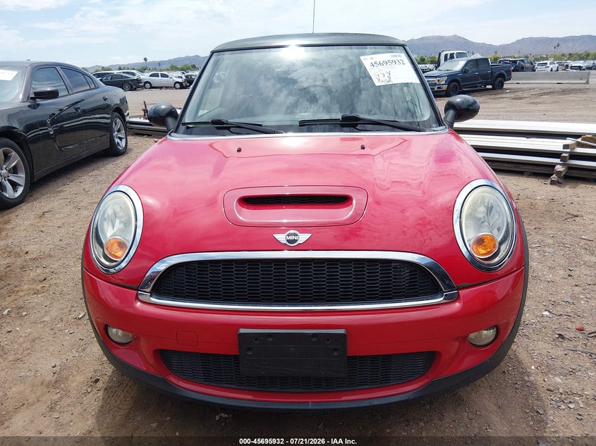 2010 Mini Cooper S VIN: WMWMF7C59ATZ71110 Lot: 45695932
