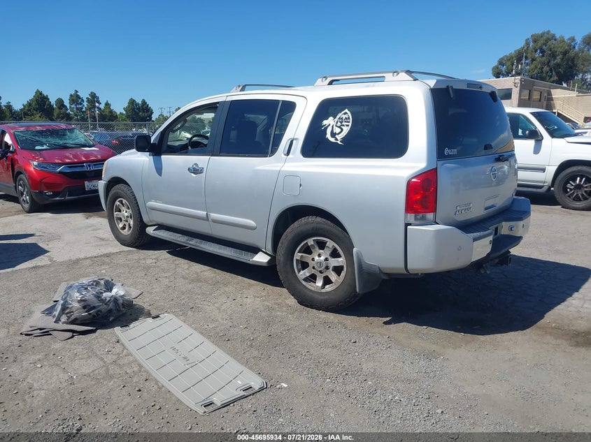 2004 NISSAN PATHFINDER ARMADA auction photo 3