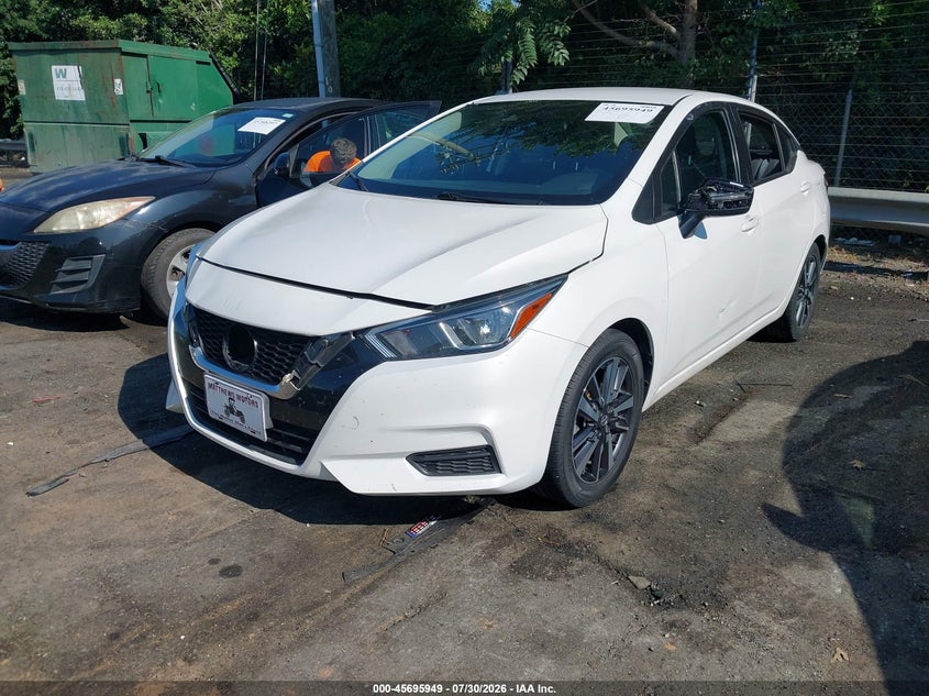 Vin: 3n1cn8ev9ml847371, lot: 46194578, nissan versa sv xtronic cvt 20212