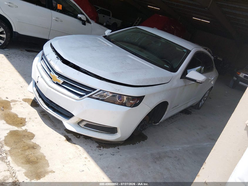 Vin: 2g1115s39g9181663, lot: 46194580, chevrolet impala 2lt 20162