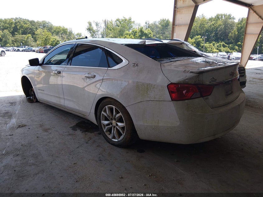 Vin: 2g1115s39g9181663, lot: 46194580, chevrolet impala 2lt 20163