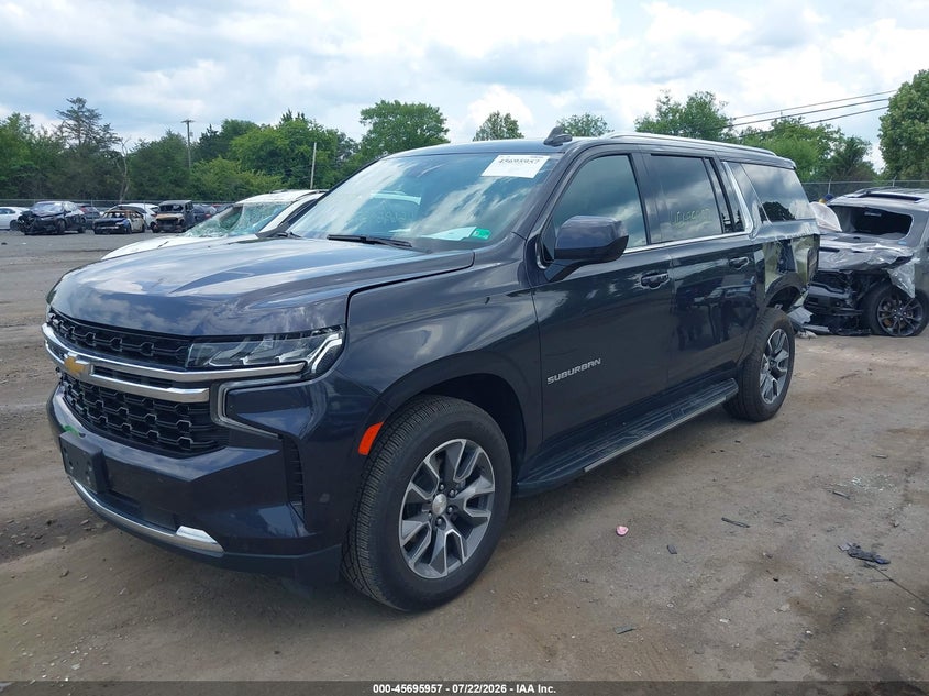 Vin: 1gnskbkd3pr116031, lot: 46194585, chevrolet suburban 4wd ls 20232