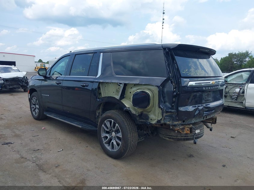 Vin: 1gnskbkd3pr116031, lot: 46194585, chevrolet suburban 4wd ls 20233