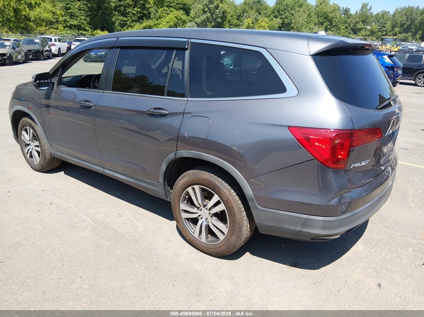 Vin: 5fnyf6h84gb005888, lot: 46194588, honda pilot ex-l 20163