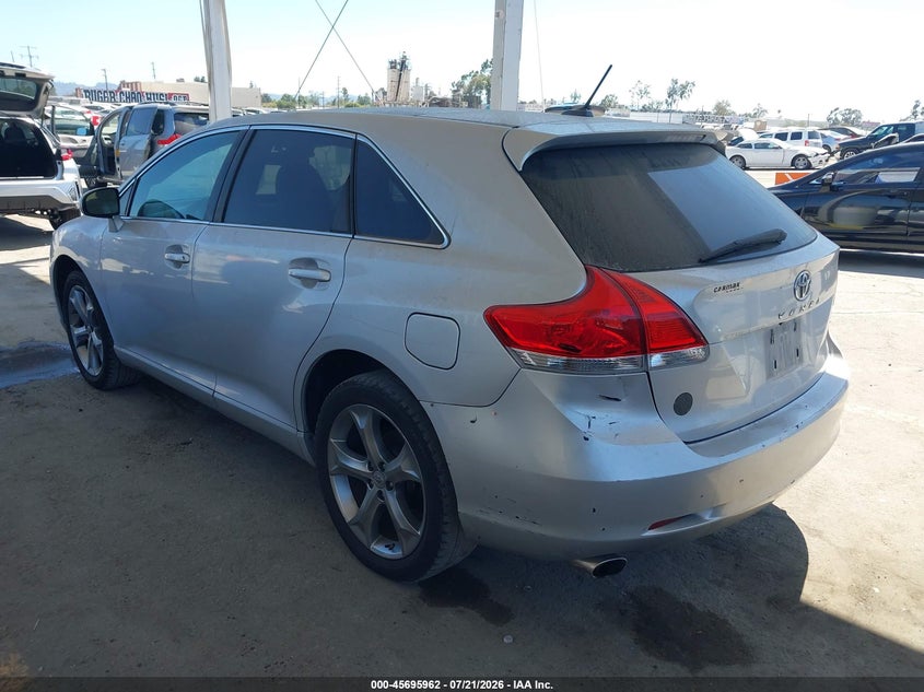 Vin: 4t3zk3bb2au027246, lot: 46194590, toyota venza base v6 20103
