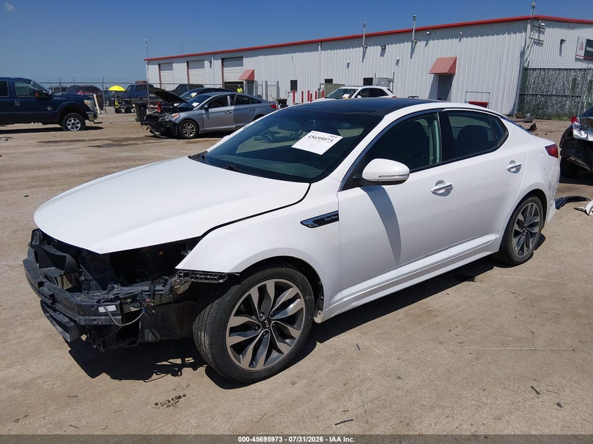 Vin: 5xxgr4a63fg496689, lot: 46194601, kia optima sx turbo 20152