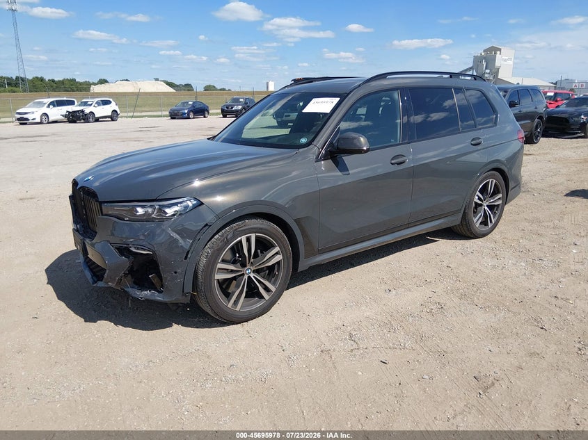 Vin: 5uxcw2c05m9f35993, lot: 46194606, bmw x7 xdrive40i 20212